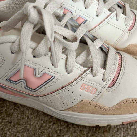 New Balance 550 white/pink/peach - Picture 8 of 8
